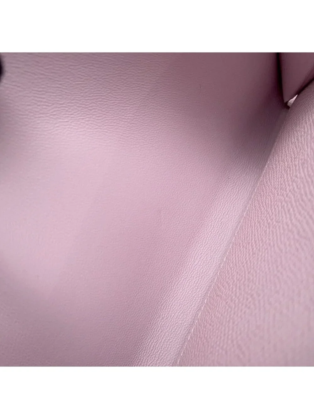 Hermes Wallet Constance to Go Long Mauve Pale Lacquer Silver Epsom